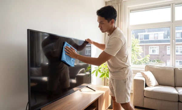 Beeldscherm, tv en laptop schoonmaken (zonder krassen)