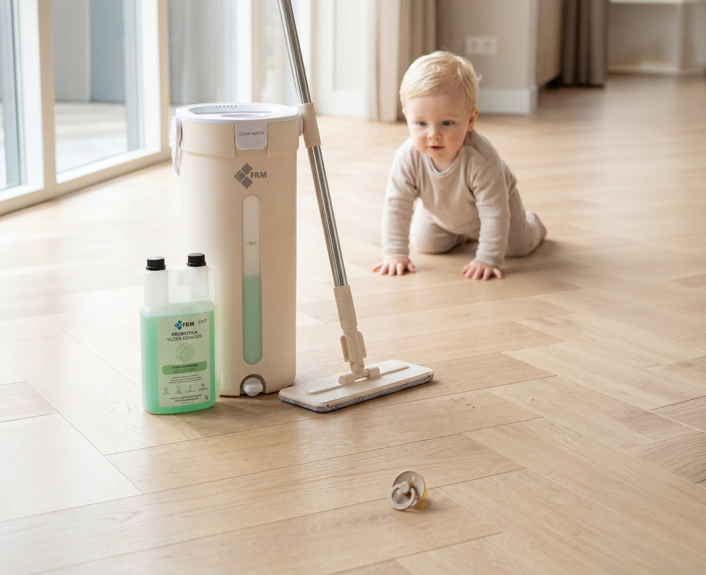 Schoon zonder <em>chemicaliën.</em>